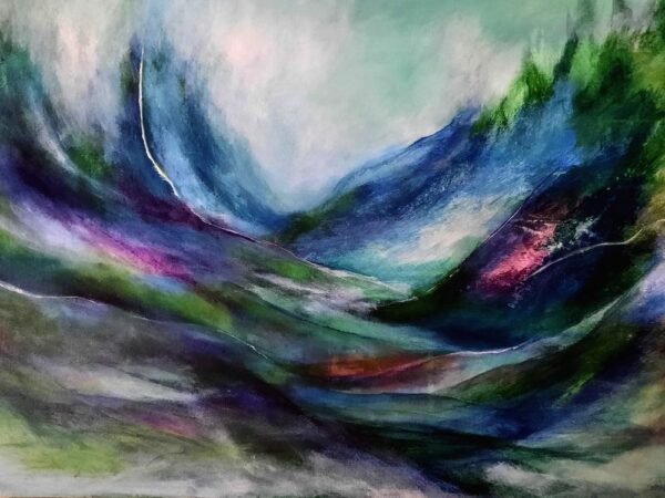Rhythm of Nature | Abstract on Canvas - Image 3