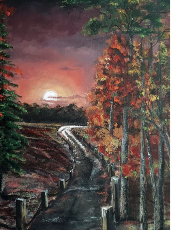 Journey Unfolds | Acrylics on Canvas - Image 3