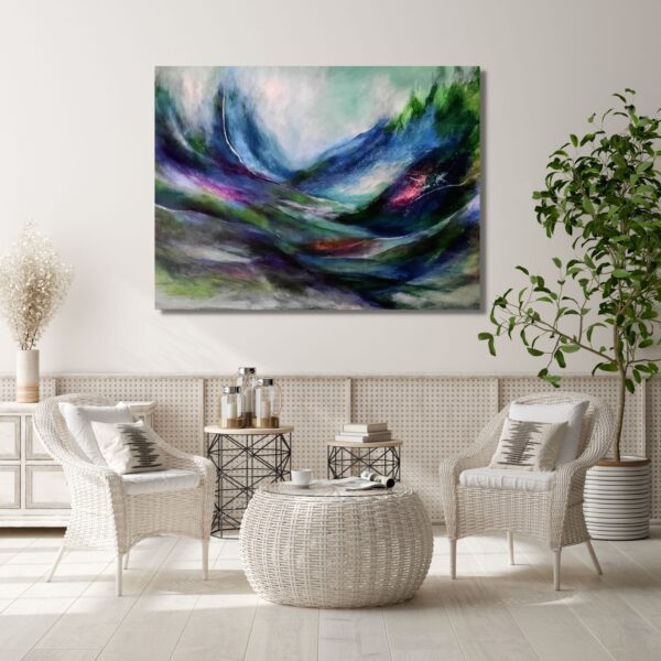 Rhythm of Nature | Abstract on Canvas