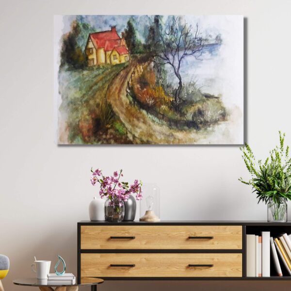Scottish Home | Watercolor Painting Download - Image 5