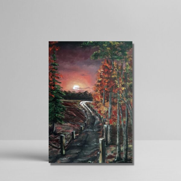 Journey Unfolds | Acrylics on Canvas - Image 5
