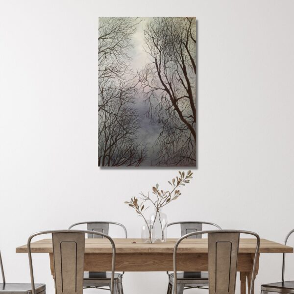 Czech Winter Morning | Acrylic on Canvas