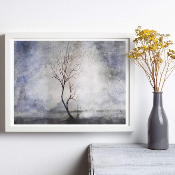Stillness | Watercolor Painting Download - Image 5