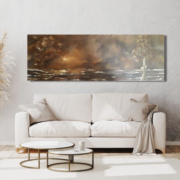 Dark sunset | Acrylics on Canvas