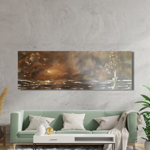 Dark sunset | Acrylics on Canvas - Image 2