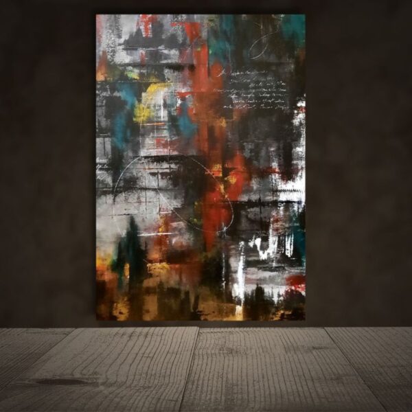 The Hidden Truth | Abstract on Canvas - Image 2