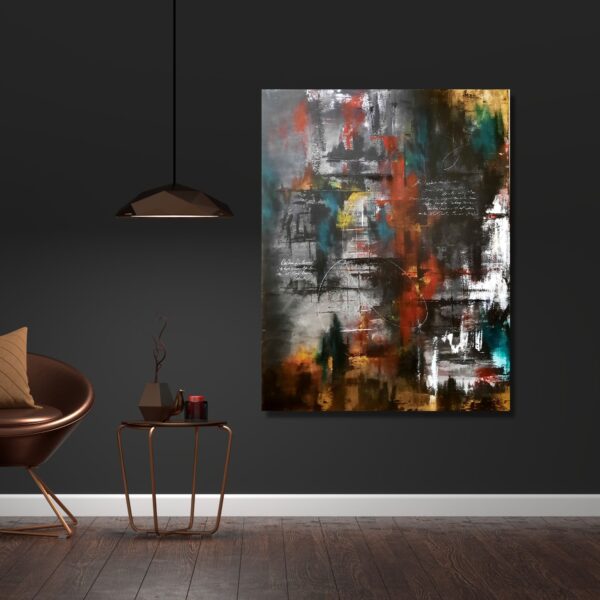 The Hidden Truth | Abstract on Canvas