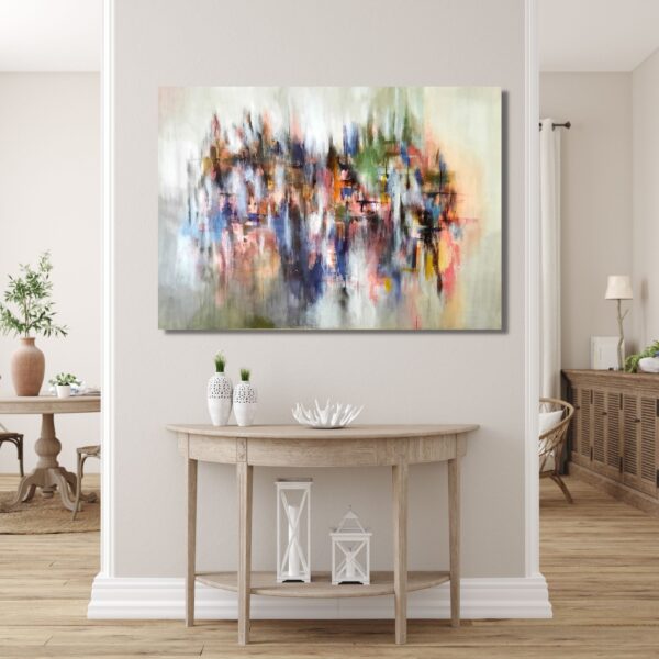 Shades of Life | Abstract on Canvas - Image 4