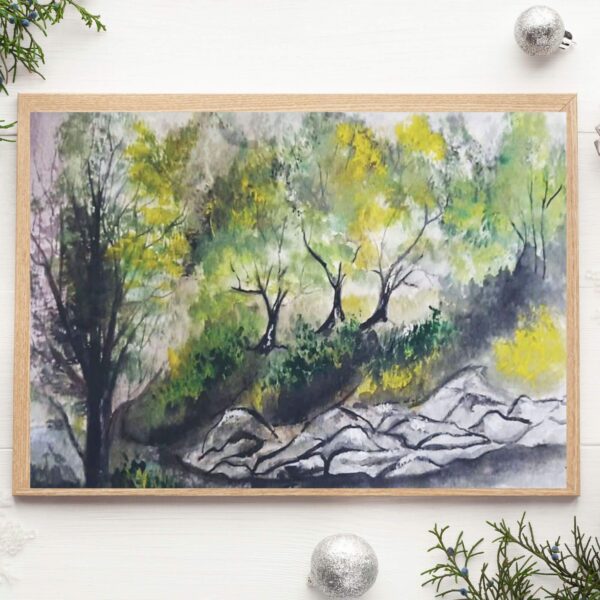 SummerWoods | Watercolor Painting Download - Image 4