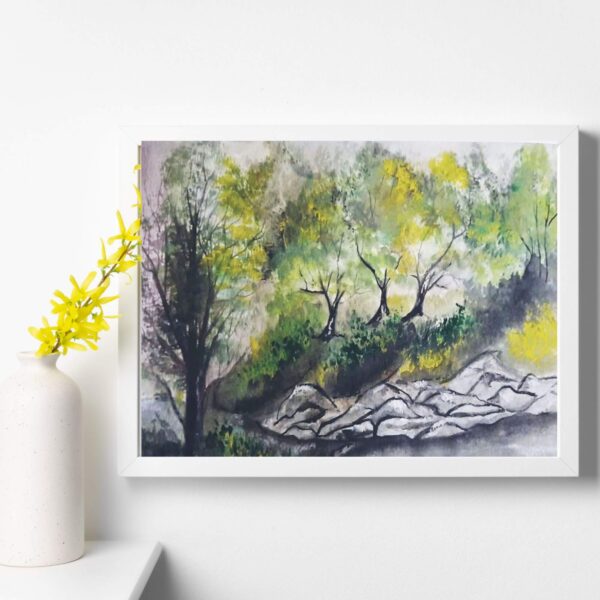 SummerWoods | Watercolor Painting Download - Image 3