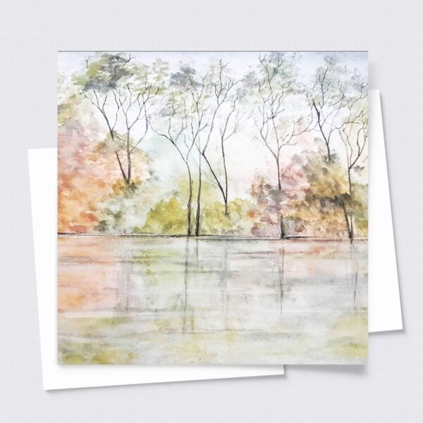 Morning Reflections | Watercolor painting Download - Image 5