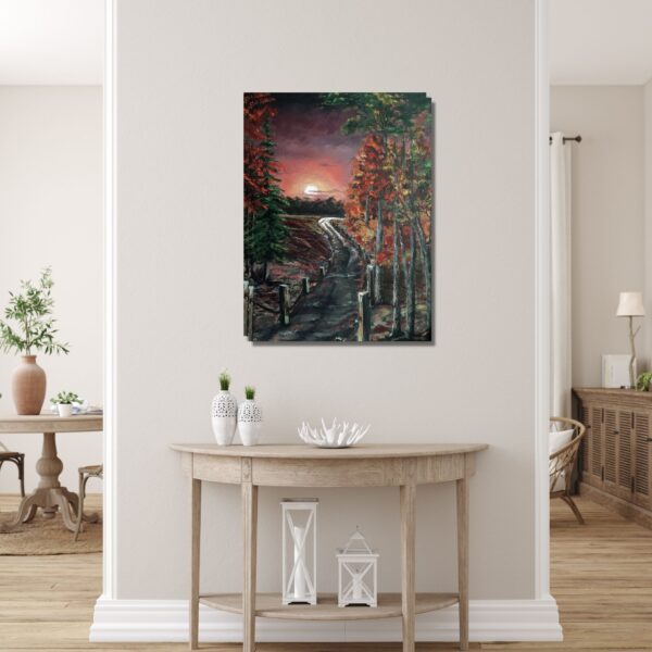 Journey Unfolds | Acrylics on Canvas - Image 4