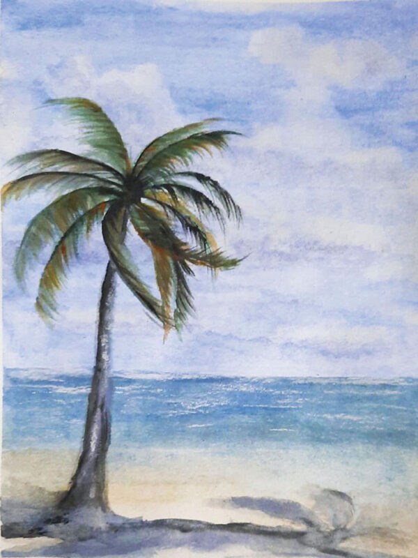 Seaside | Watercolor Painting Download - Image 3