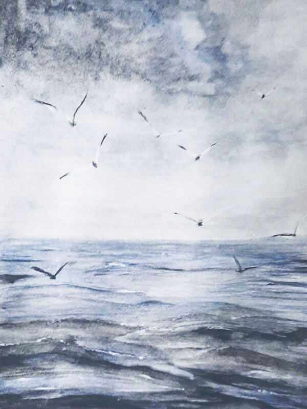 Watercolor painting