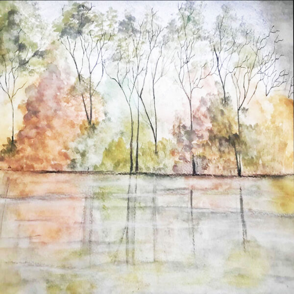 Morning Reflections | Watercolor painting Download - Image 3