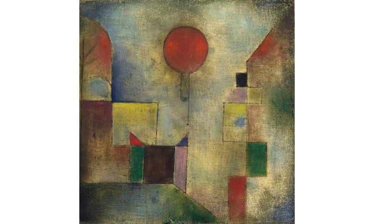 The Red Balloon by Paul Klee